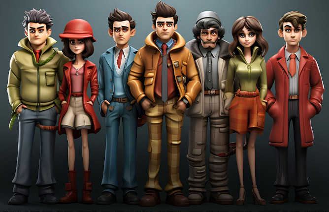 Stylised Character